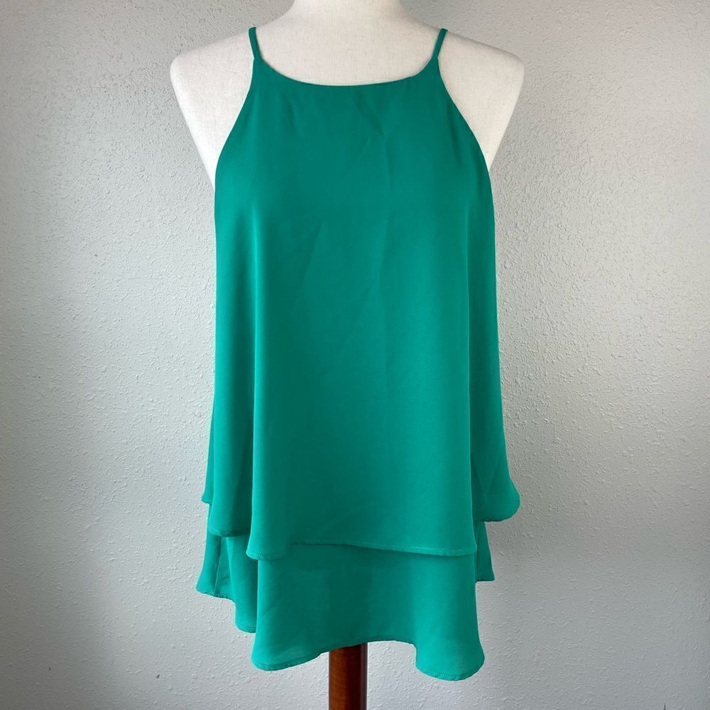 EmmaLee Sleeveless Blouse Top Size L